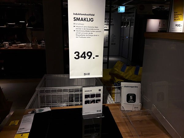 IKEA Kochfeld Smaklig