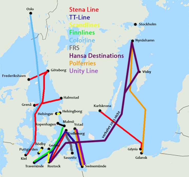 Fähren nach Schweden im Überblick und Vergleich - Elchkuss