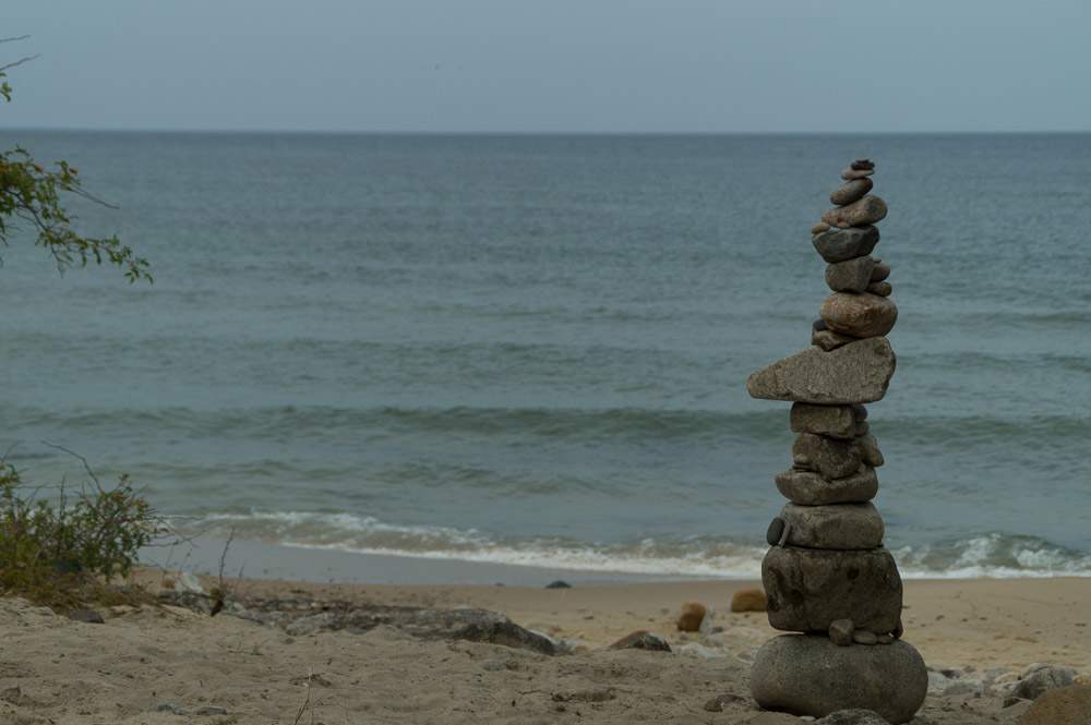 Stenshuvud Nationalpark , Österlen, Skåne, Schweden